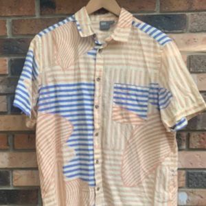 Men’s stripey button down
